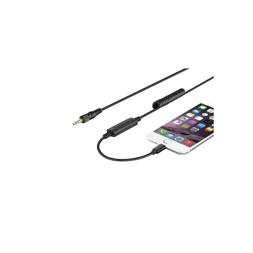 Saramonic LC-C35 audio kabelis 3.5mm Lightning Melns – 2