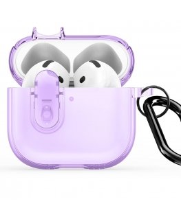 Dux Ducis PECL PC+TPU Apsauginis dėklas su kilpa Apple AirPods 4