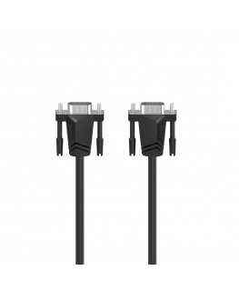 Hama 00200707 VGA kabelis 1,5 m VGA (D-Sub) Melns