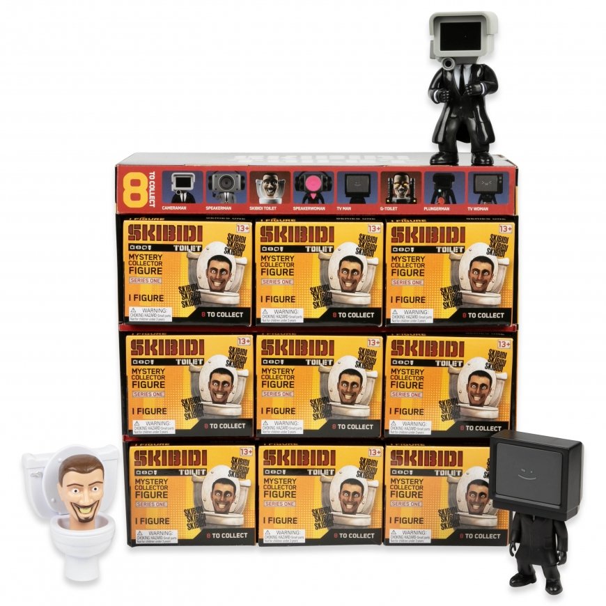 Skibidi Toilet 4.5 Standard Figures