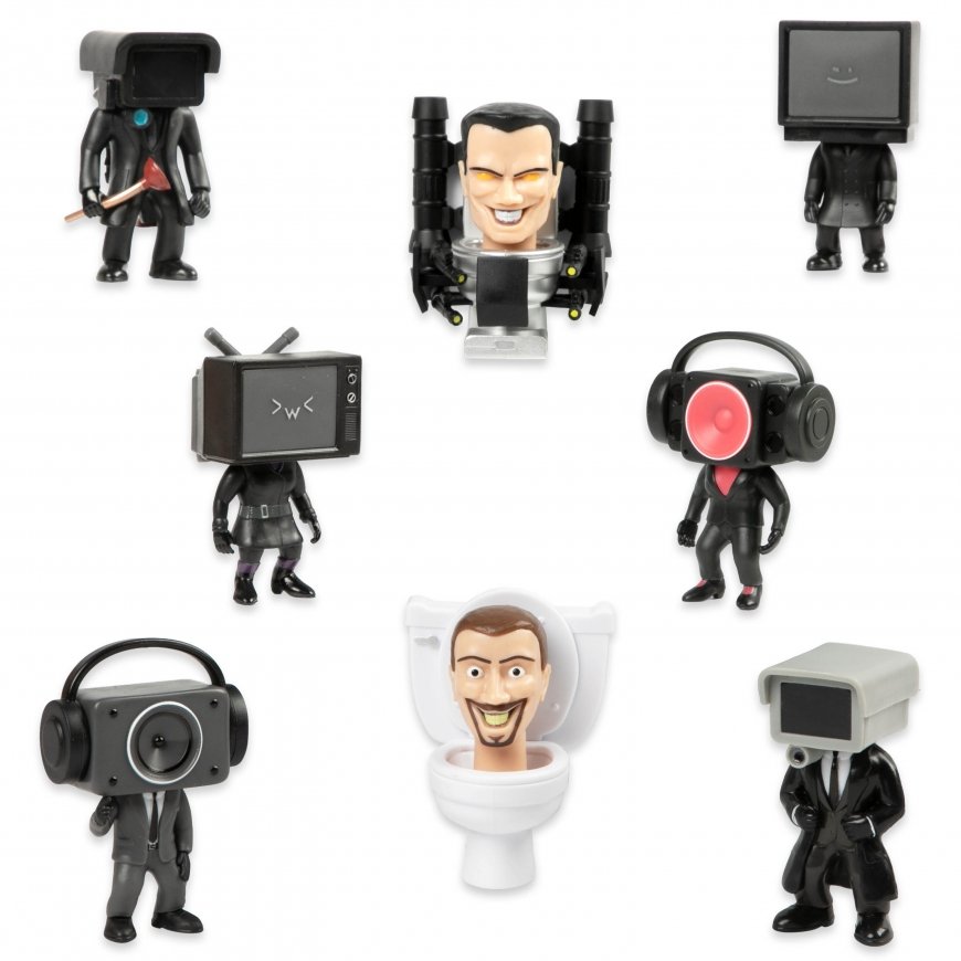 Skibidi Toilet 4.5 Standard Figures – 3