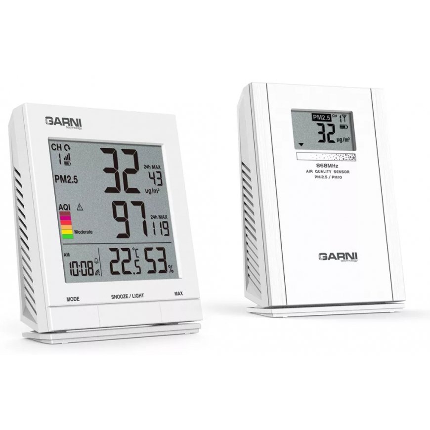 GARNI 204 OneCare Balts LCD Baterija/USB – 2