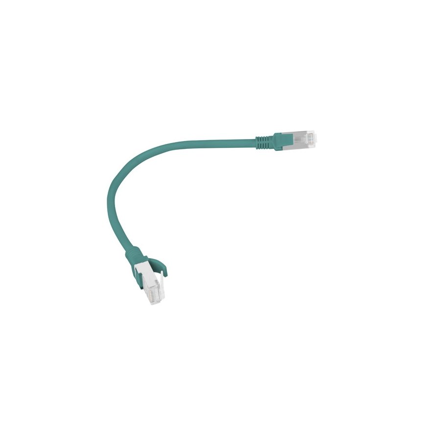 Lanberg PCU6-10CC-0025-G networking cable Green 0.25 m Cat6 U/UTP (UTP)