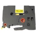 Allprint for Brother TZE-631, TZ-631, 12mm x 8m, juodas print / yellow backing Allprint for Brother TZE-631, TZ-631, 12mm x 8m, juodas print / yellow backing