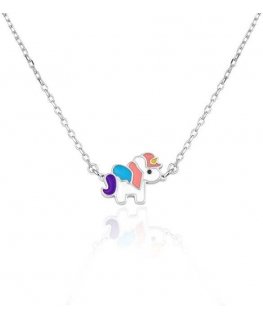 Beneto Playful sidabro karoliai Unicorn AGS1340/40D