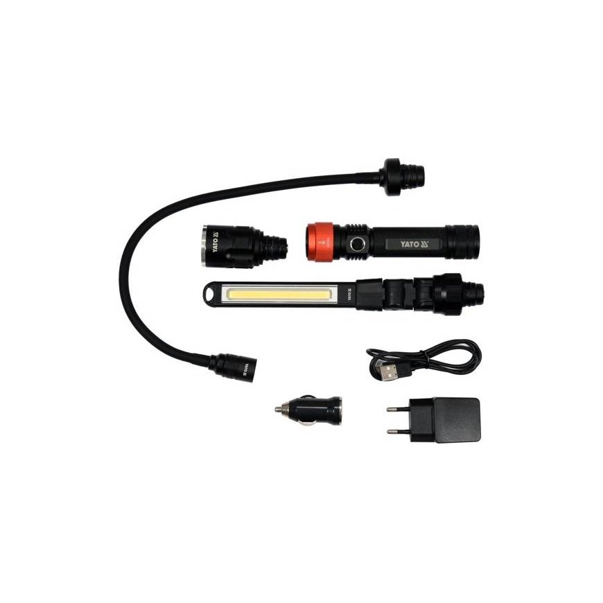 Yato YT-08521 työvalaisin musta LED – 3