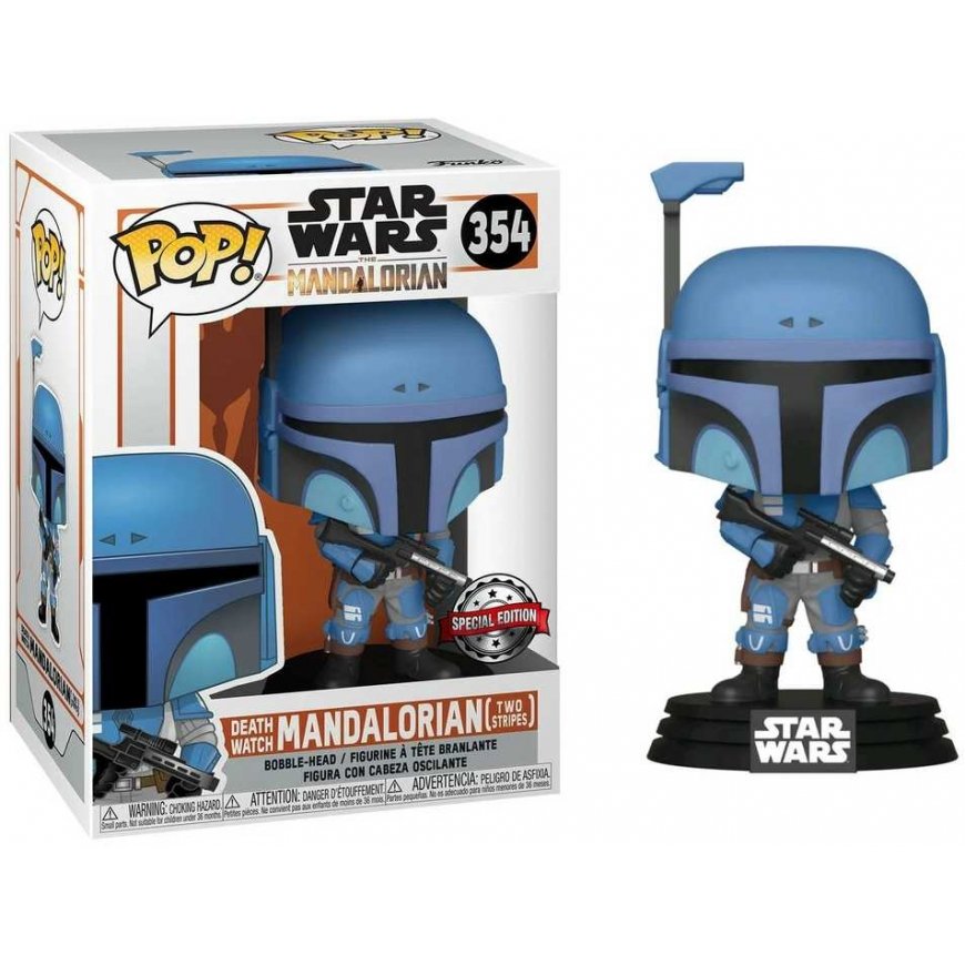 Funko POP Star Wars Mandalorian Death Watch Mandalorian Two Stripes