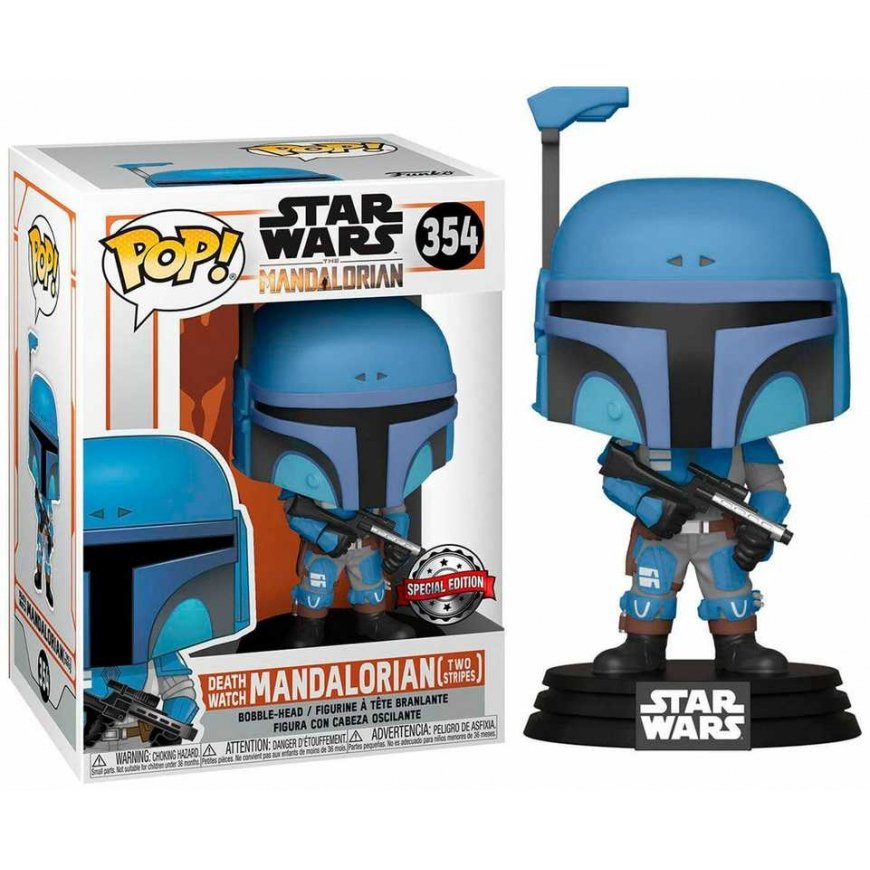 Funko POP Star Wars Mandalorian Death Watch Mandalorian Two Stripes – 3