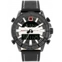 NAVIFORCE MEN'S WATCH - NF9114 (zn046a) - black/silver NAVIFORCE MEN'S WATCH - NF9114 (zn046a) - black/silver