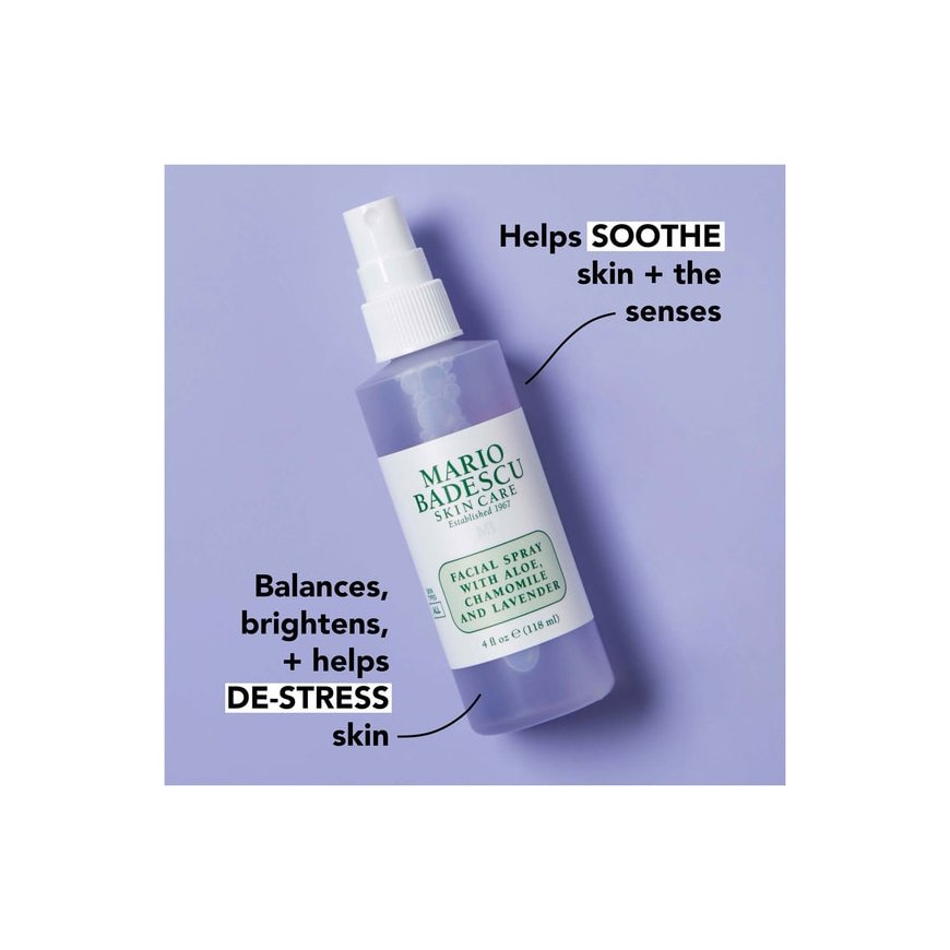 Mario Badescu Facial Spray With Aloe, Chamomile & Lavender 118ml