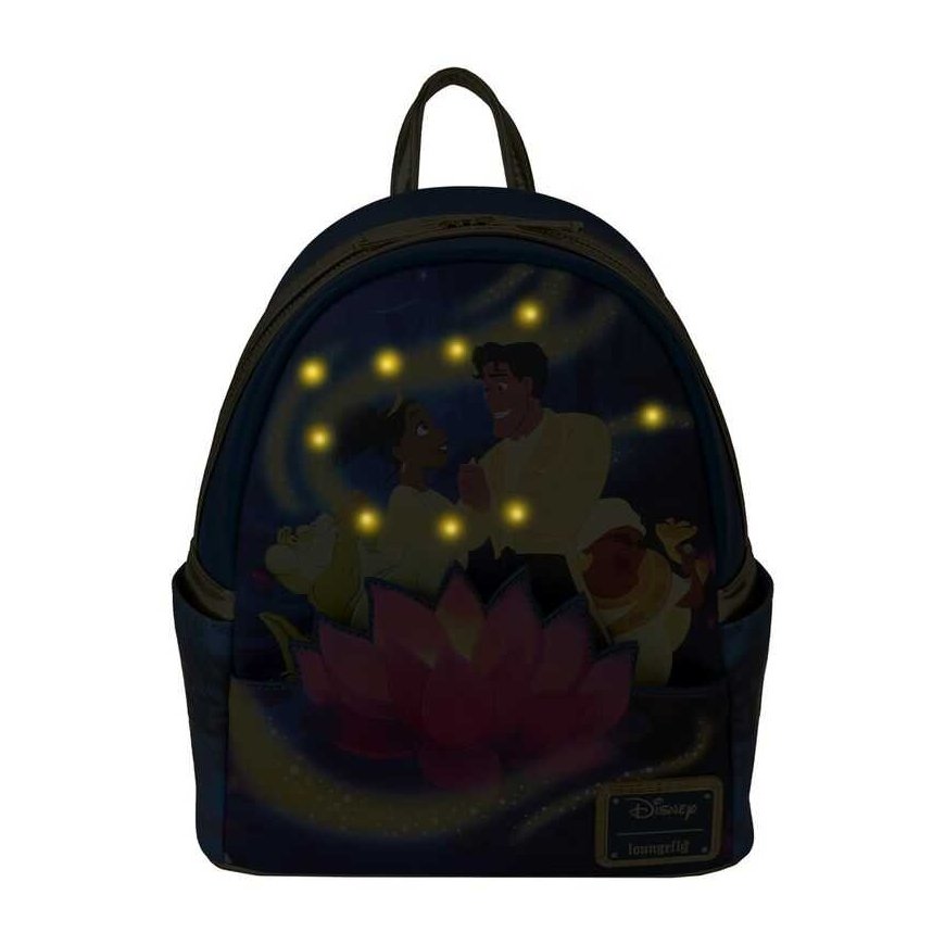Loungefly Disney Princess and the Frog 15th Anniversary -reppu 26 cm – 2