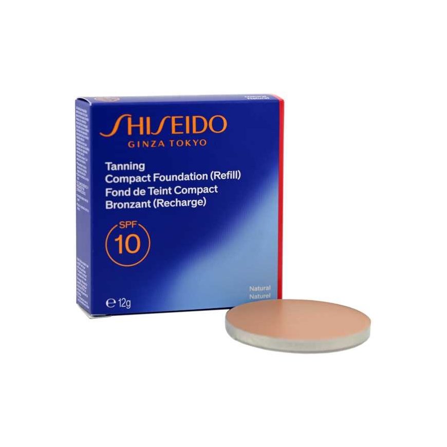 Shiseido Sun Tan Comp Fdt Natural - Refill 12g dry powder – 3