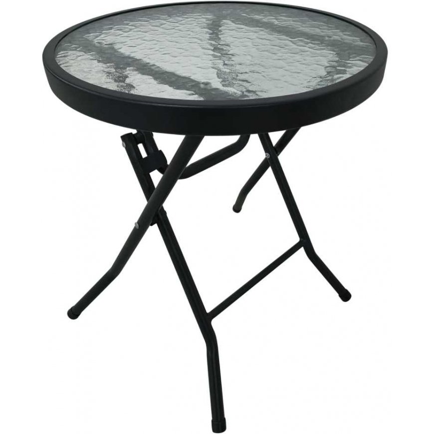 Henri anthracite folding garden table PATIO – 2