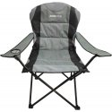 Enero Camp Camping chair FOLDING LUX 60X60X105CM GREY-BLACK