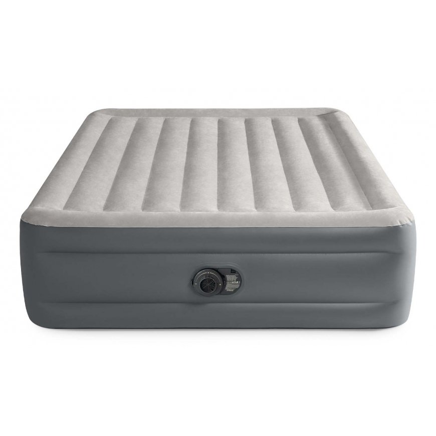 Intex 64126ND õhkmadrats Kaheinimese madrats Helehall Mõlemale soole sobiv – 3