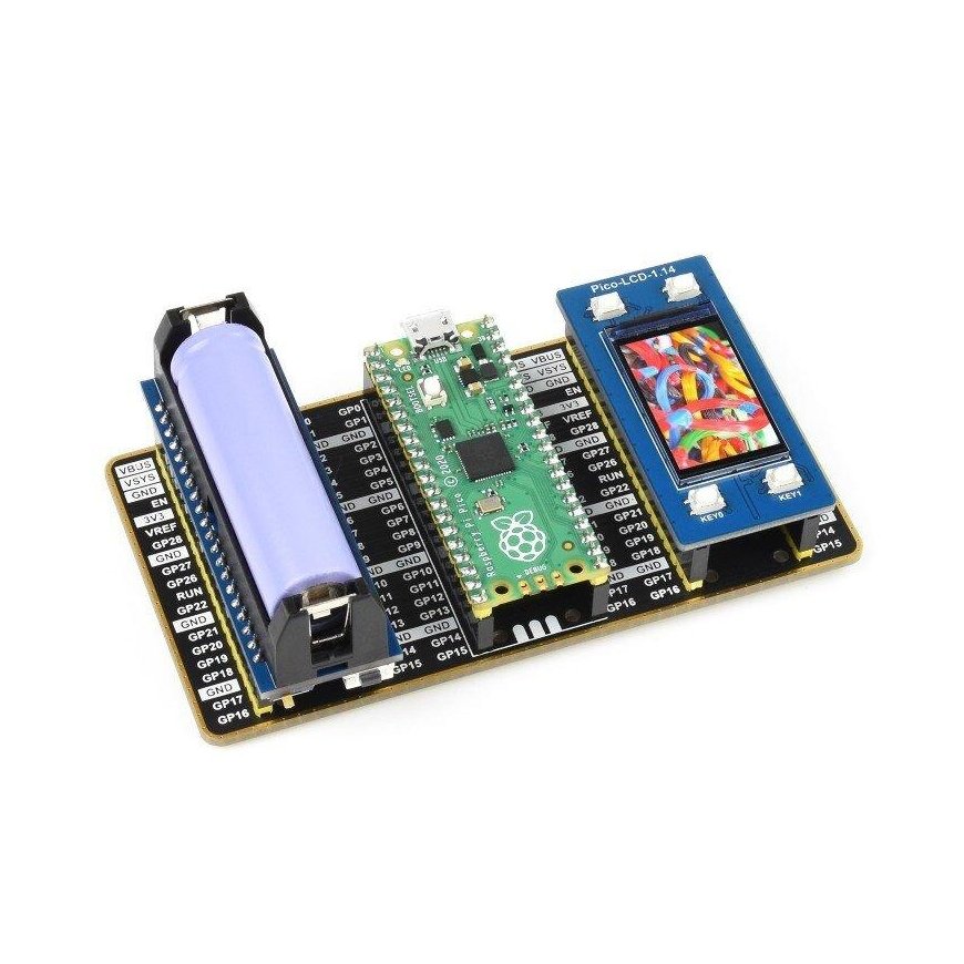 Pico Dual Expander, 2x20 GPIO pin expansion, Raspberry Pi Pico, Waveshare 19343 – 2