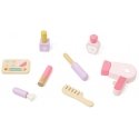 Viga Toys VIGA Suuri puinen peilipöytä, valkoinen ja pinkki peilillä ja tuolilla Viga Toys VIGA Suuri puinen peilipöytä, valkoinen ja pinkki peilillä ja tuolilla
