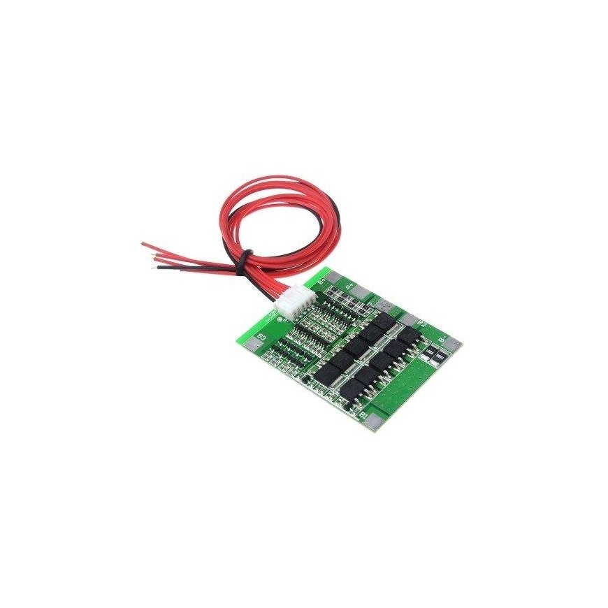Oem Li-ion lithium battery 18650 charging module with protection 4S 30A