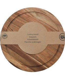 Excellent Houseware Acacia wood cutting board for cheese and cold meat ORION 30 cm