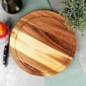 Excellent Houseware Acacia wood cutting board for cheese and cold meat ORION 30 cm Excellent Houseware Acacia wood cutting board for cheese and cold meat ORION 30 cm