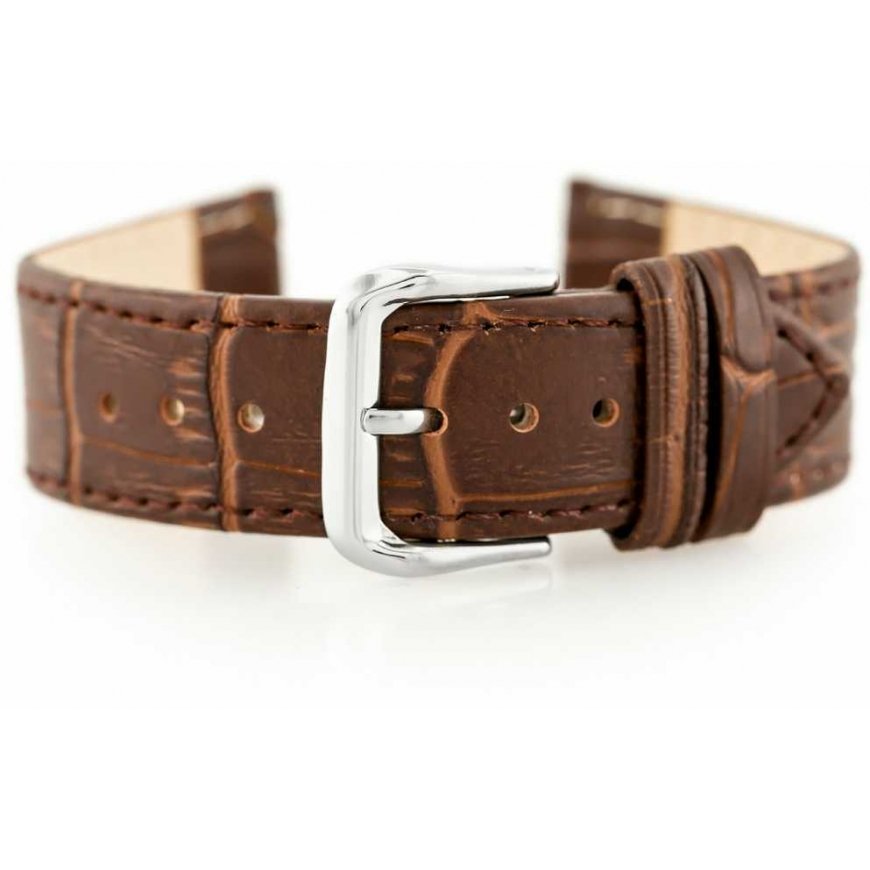 Pacific W41 leather watch strap -