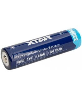 Keeppower Akumuliatorius Li-ion XTAR 18650 3300mAh - 10A su apsauga