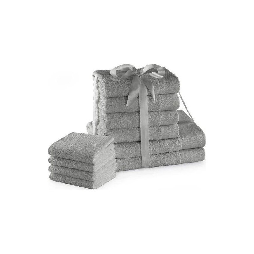 AmeliaHome Towel AH AMARI SIL SET2*70x140+4*50x100+4*30X50