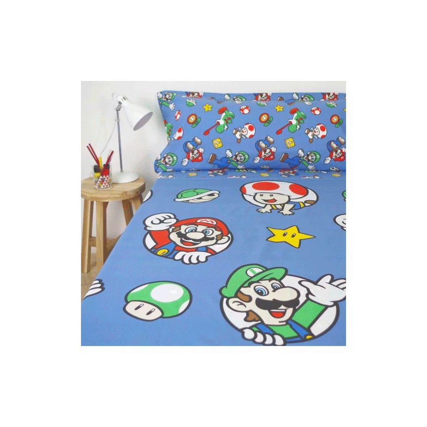 Bedding set Nintendo Super Mario Bros sheets set bed 90cm – 3