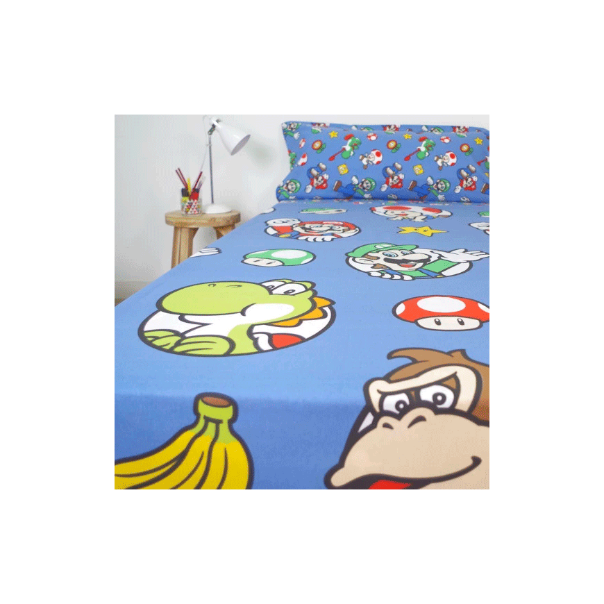Bedding set Nintendo Super Mario Bros sheets set bed 90cm – 4