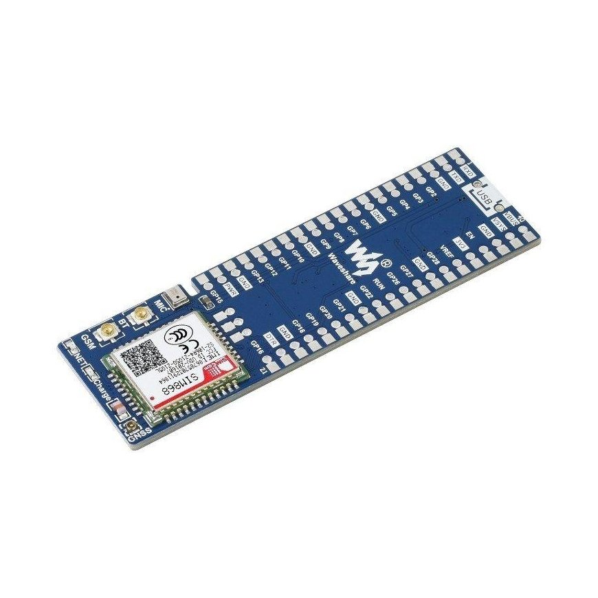 SIM868 GSM/GPRS/GNSS + Bluetooth - Raspberry Pi Pico communication module - Waveshare 20268