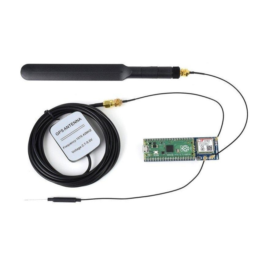SIM868 GSM/GPRS/GNSS + Bluetooth - Raspberry Pi Pico communication module - Waveshare 20268 – 4