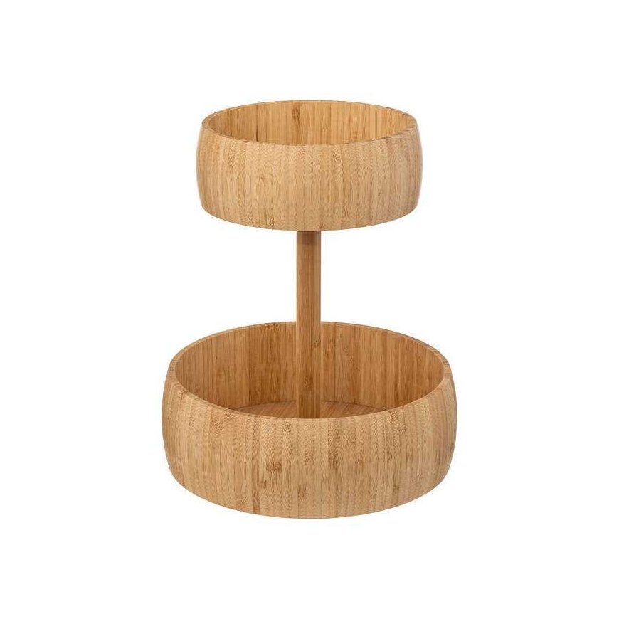 5five Simply Smart Bamboo Vaisių keptuvė, Bambukas, 2 lygiai, Ø 29 cm