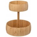 5five Simply Smart Bamboo Fruit Pan, Bamboo, 2 levels, Ø 29 cm