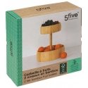 5five Simply Smart Bamboo Fruit Pan, Bamboo, 2 levels, Ø 29 cm