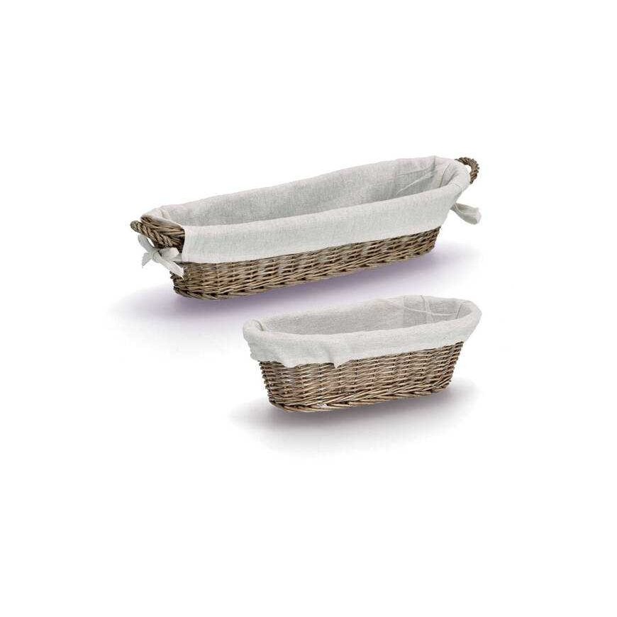 Zeller Wicker bread basket, 33 x 14 x 10 cm – 2