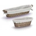 Zeller Wicker leipäkori, 33 x 14 x 10 cm Zeller Wicker leipäkori, 33 x 14 x 10 cm