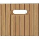 5five Simply Smart MDF basket with handles TASSO, 31 x 31 cm 5five Simply Smart MDF basket with handles TASSO, 31 x 31 cm