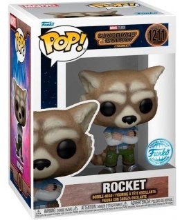 Funko PO figure Marvel Guardians of the Galaxy Rocket Exclusive