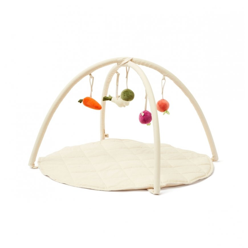 Kid’s Concept Babygym textile off white Puuvill, Polüester Valge Beebide tegevuskeskus – 3