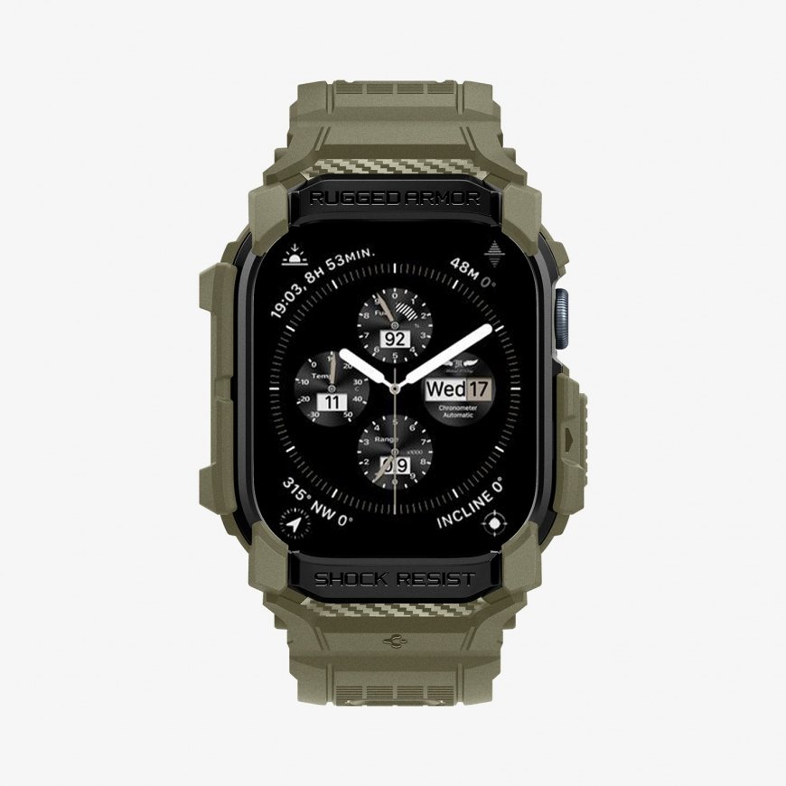 Spigen Rugged Armor Pro Dėklas Chaki Termoplastinis poliuretanas (TPU)