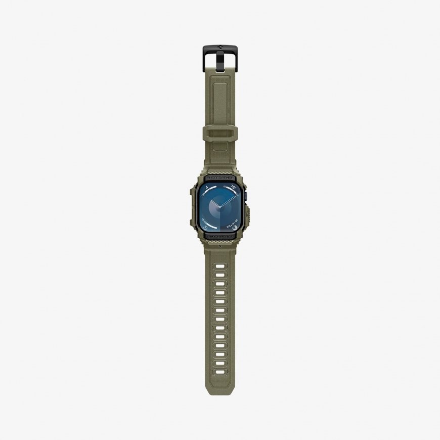 Spigen Rugged Armor Pro Kotelo Khaki Termoplastinen polyuretaani (TPU) – 3