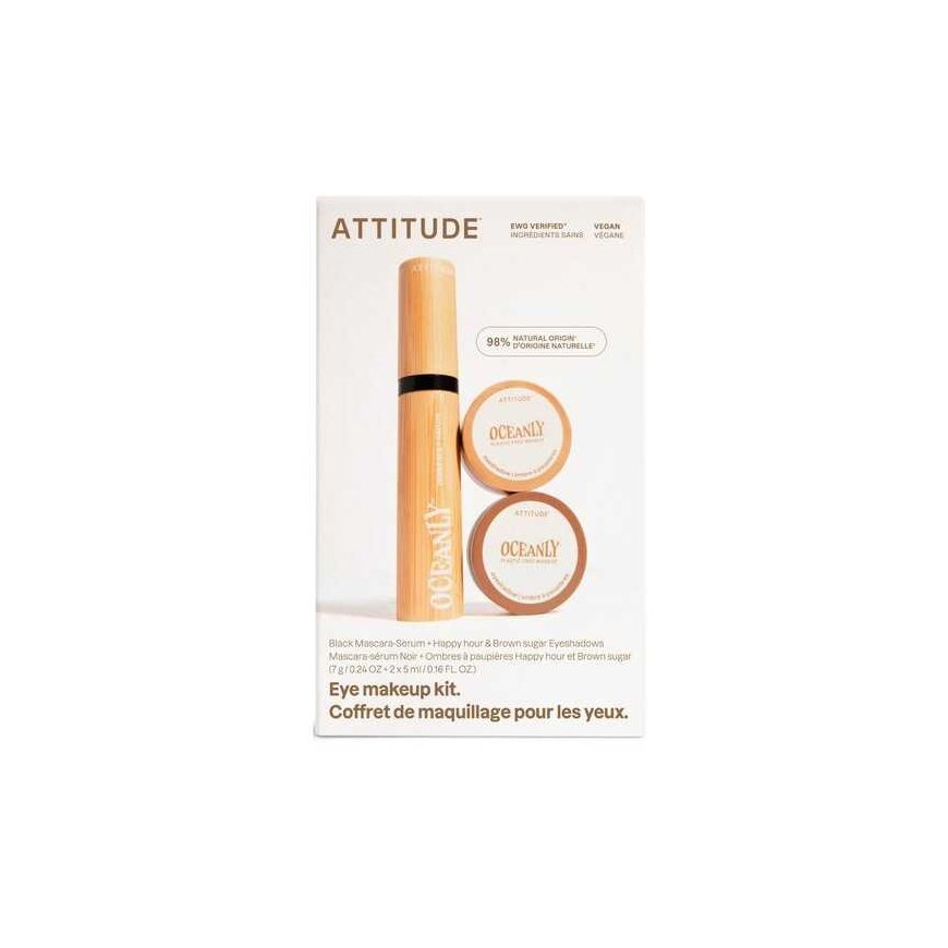 Attitude Oceanly Brown Eye Makeup Set Gift Set – 3