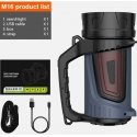 Superfire Flashlight with handle M16, 5W 400lm, 3900mAh, up to 340m, with POWERBANK Superfire Flashlight with handle M16, 5W 400lm, 3900mAh, up to 340m, with POWERBANK
