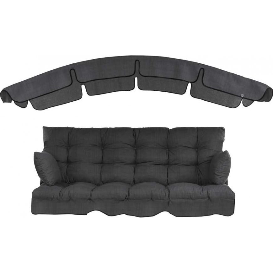 Swing cushions with canopy 170 cm Ravenna H024-07PB PATIO