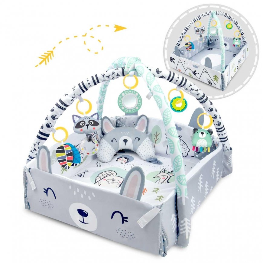 Educational mat Ricokids Rabbit, 110 x 100 cm – 3