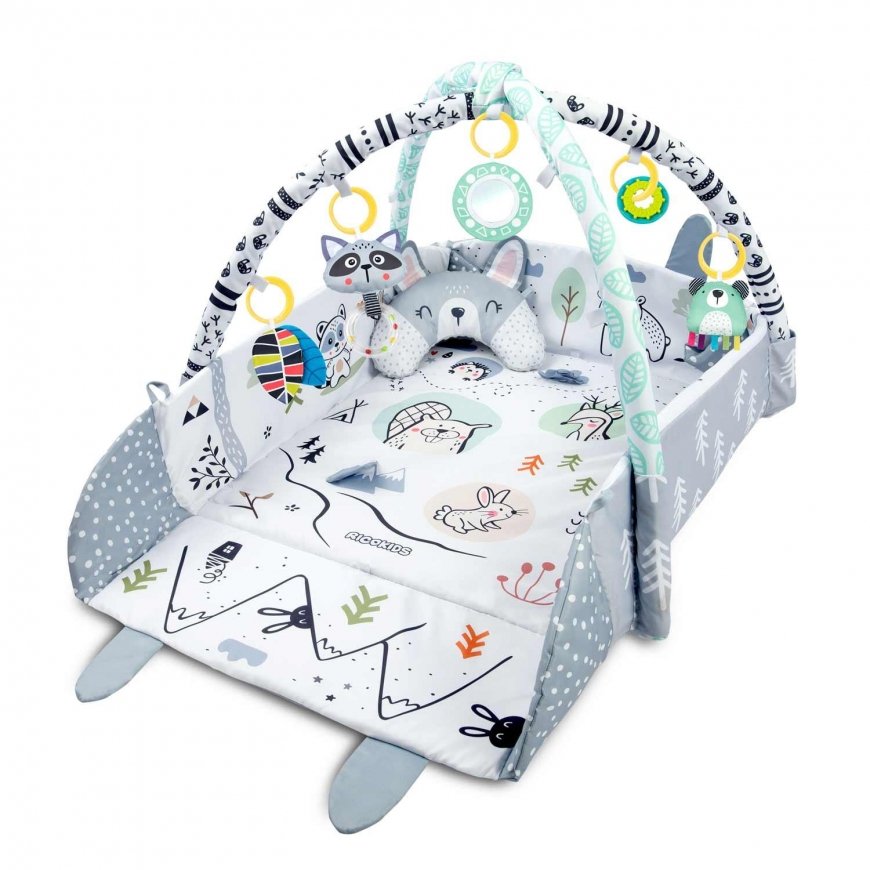 Opetusmatto Ricokids Rabbit, 110 x 100 cm – 4