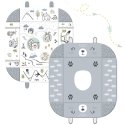 Educational mat Ricokids Rabbit, 110 x 100 cm Educational mat Ricokids Rabbit, 110 x 100 cm