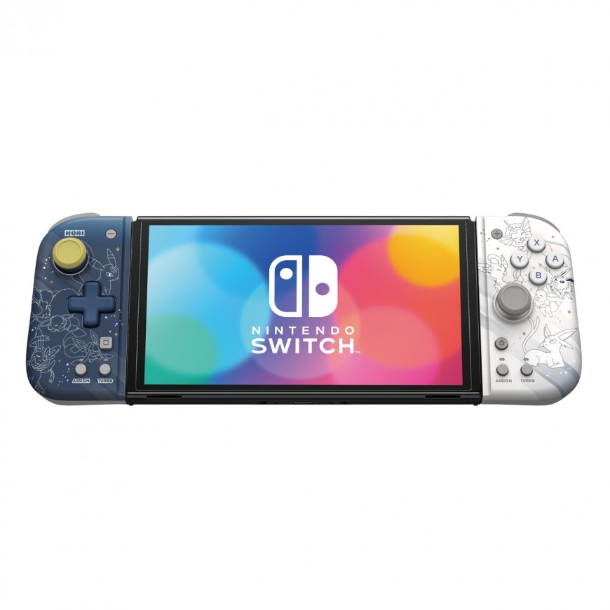 Hori Split Pad Compact Eevee Синий, Белый Геймпад Nintendo Switch, Nintendo Switch OLED