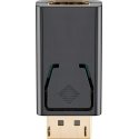 Kabelis PremiumCord PremiumCord adapteris DisplayPort – HDMI, FULL HD 1080p vyriškas/moteris, paauksuotos jungtys