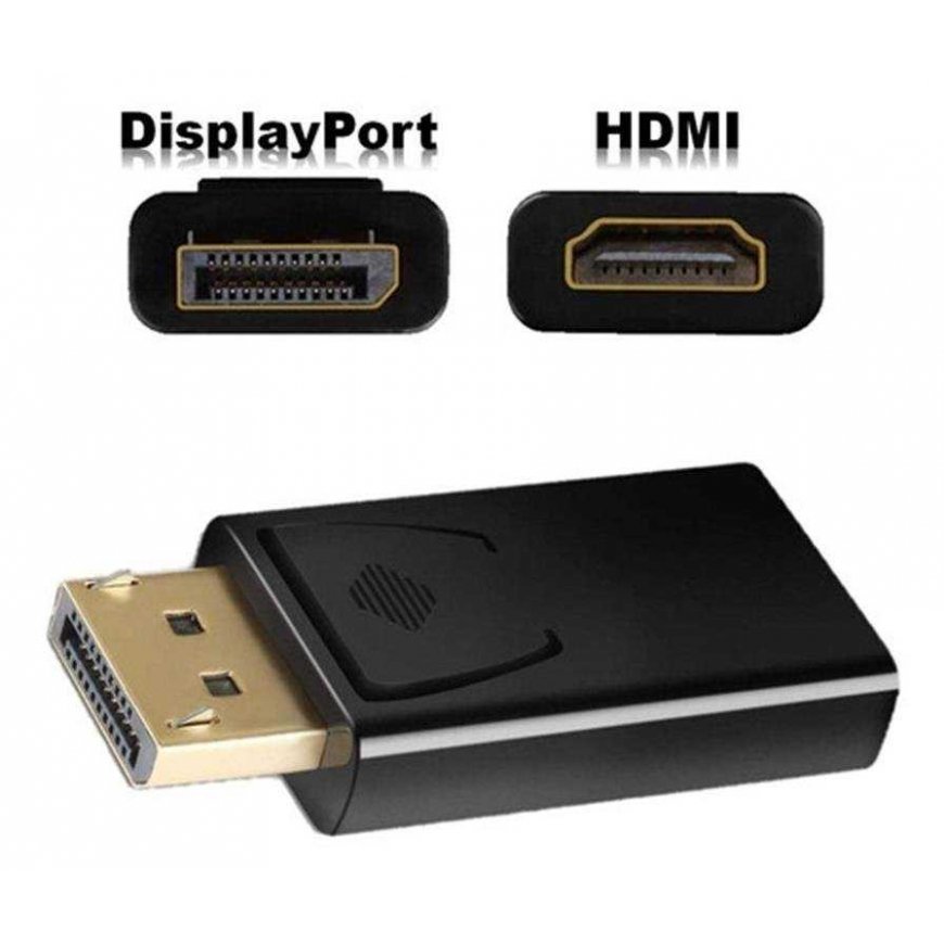 Kaapeli PremiumCord PremiumCord-sovitin DisplayPort – HDMI, FULL HD 1080p uros/naaras, kullatut liittimet – 3
